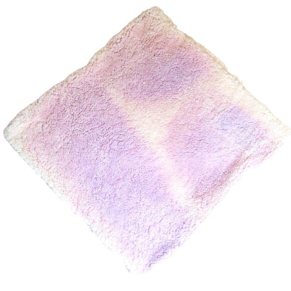 Pottery Barn Classic Pink Purple Swirl Tie Dye PILLOW COVER 18"x18" Zipper - Picture 2 of 4